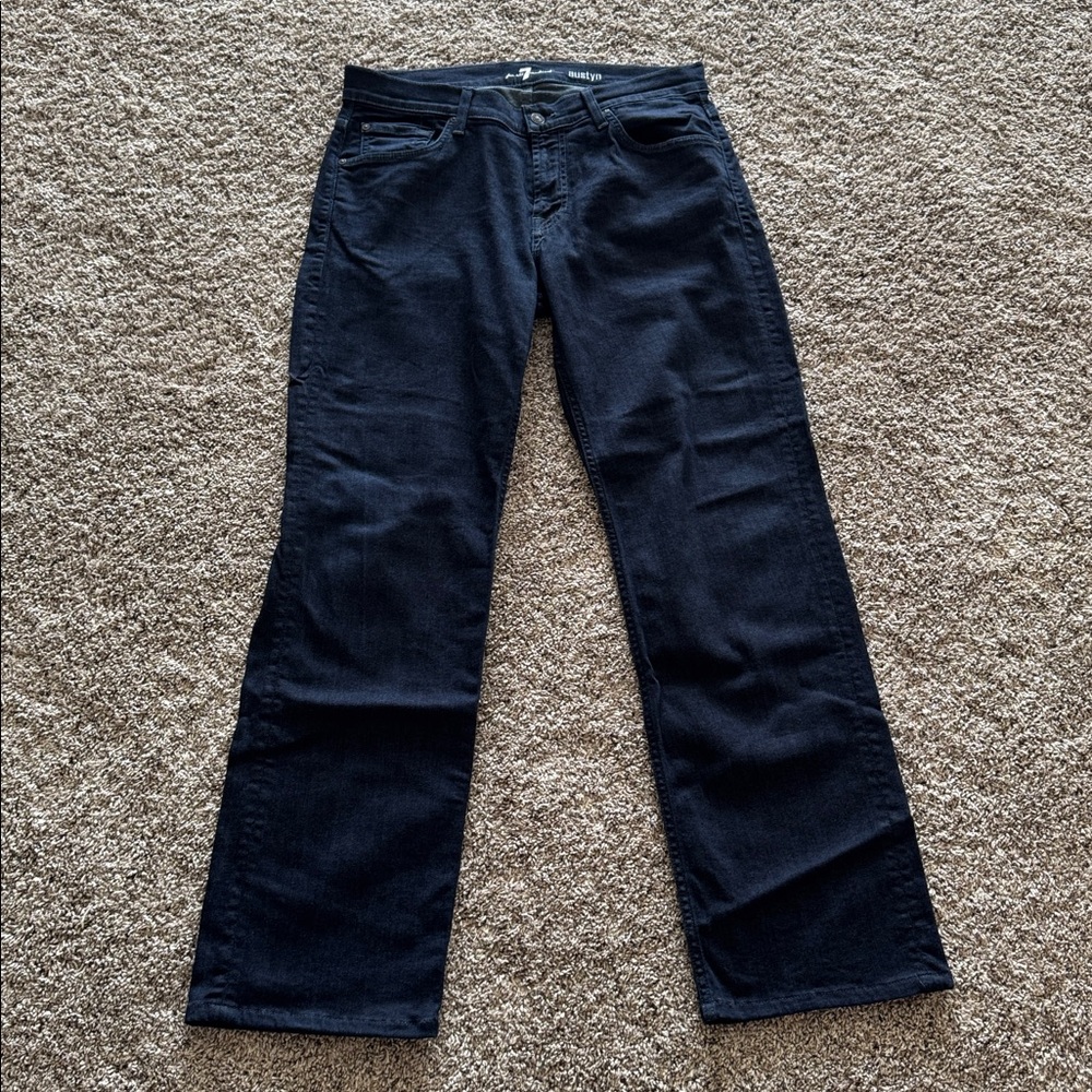 7 For All Mankind Dark Blue Austyn Jeans